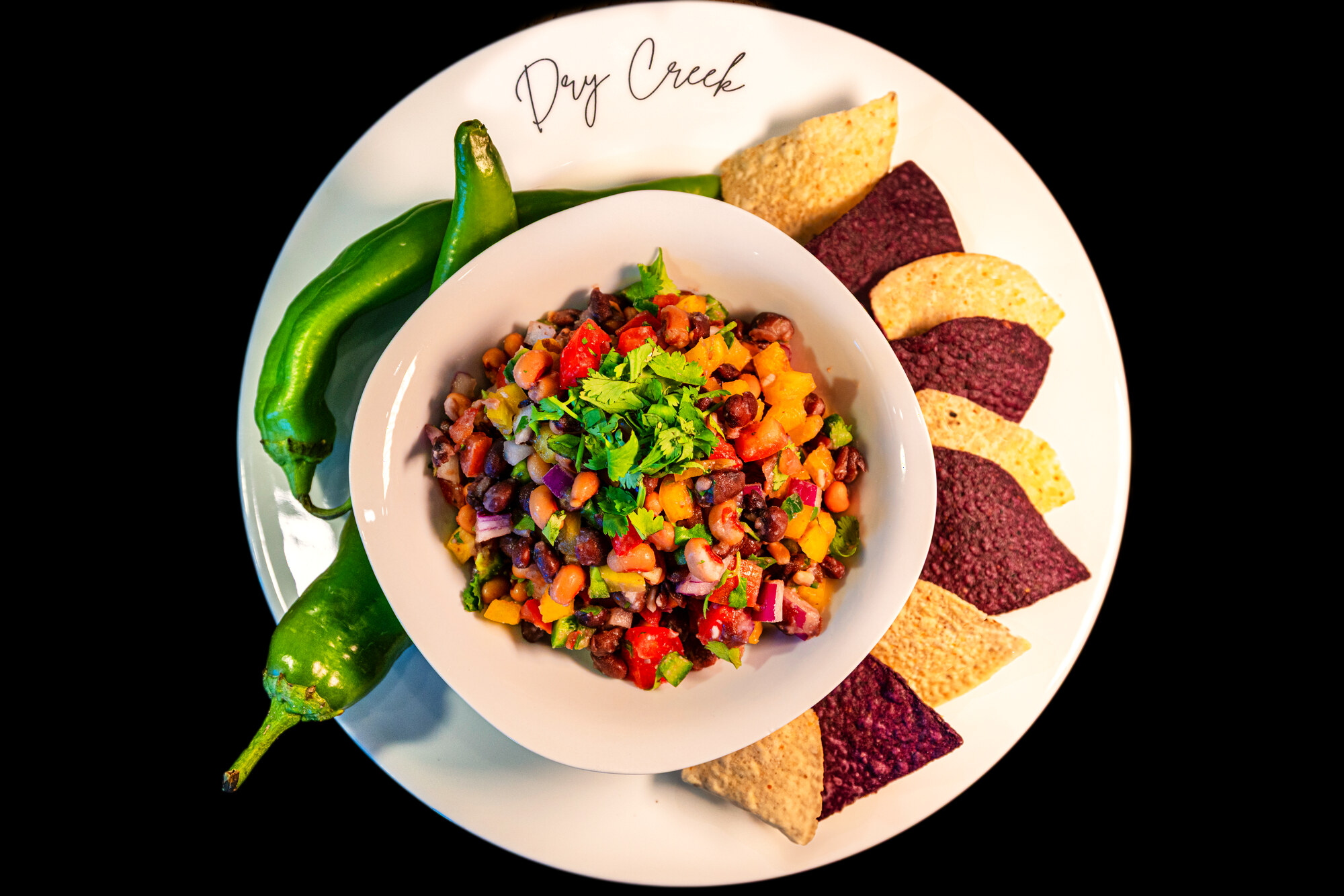 Fresh salsa with chips