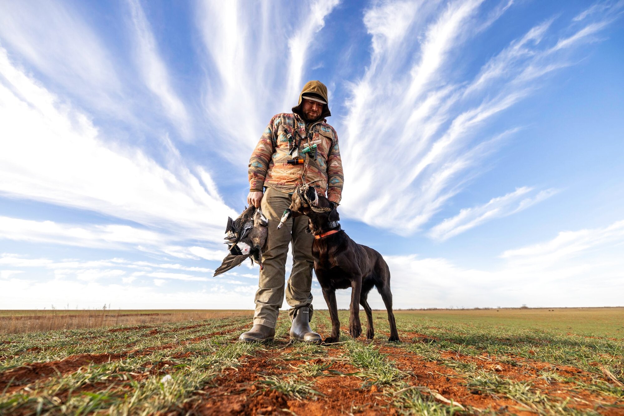 Out on the ground, a hunt at Dry Creek Outfitters
