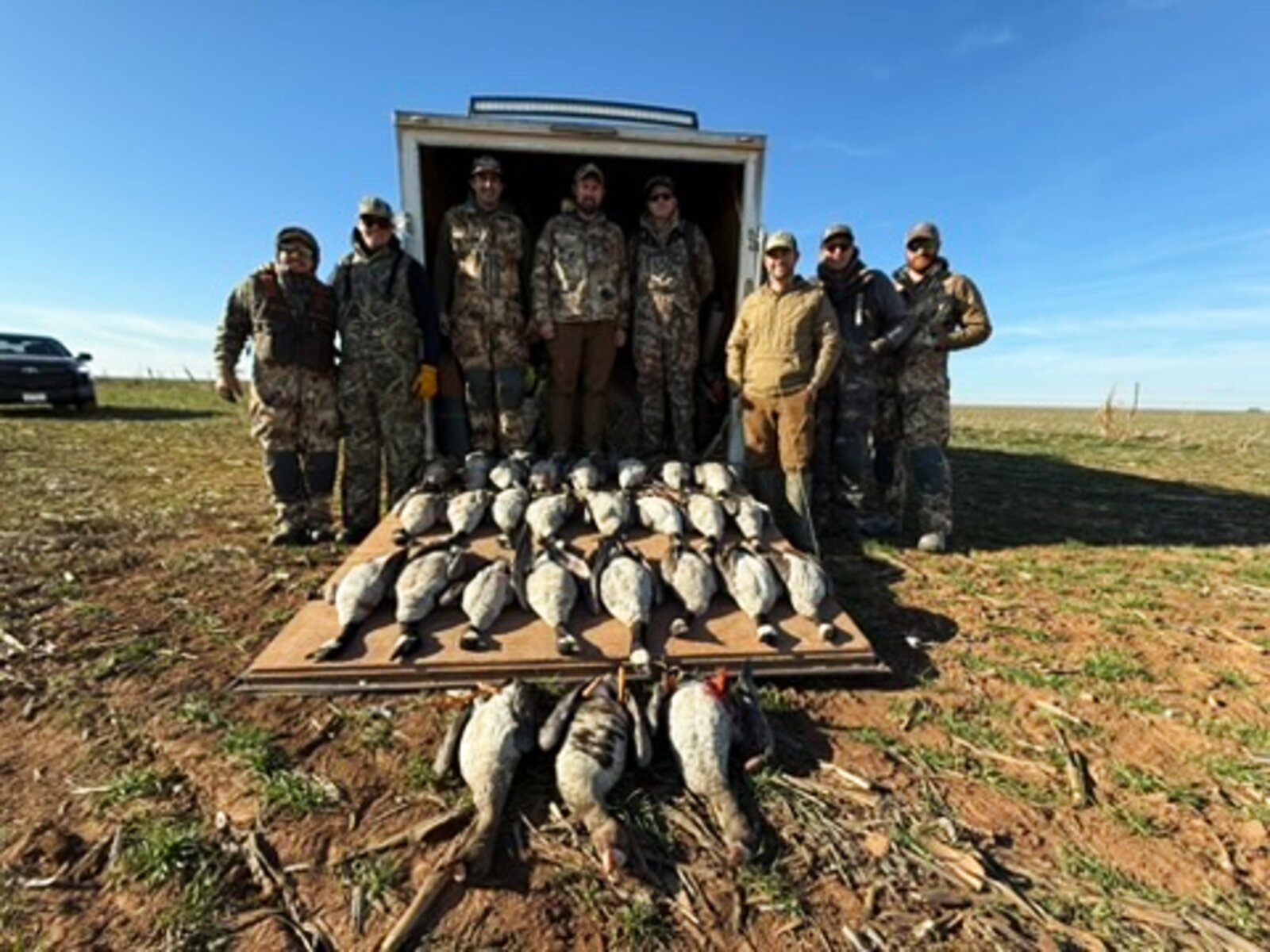 A group hunt at Dry Creek Outfitters