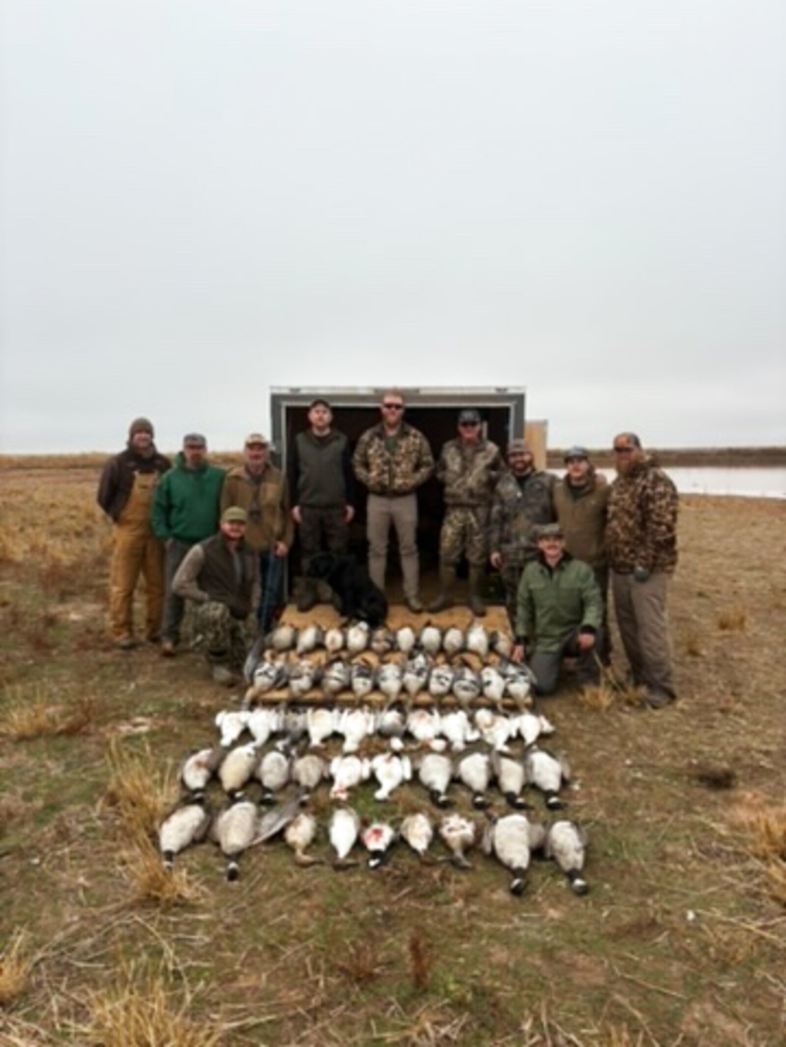 A group hunt at Dry Creek Outfitters