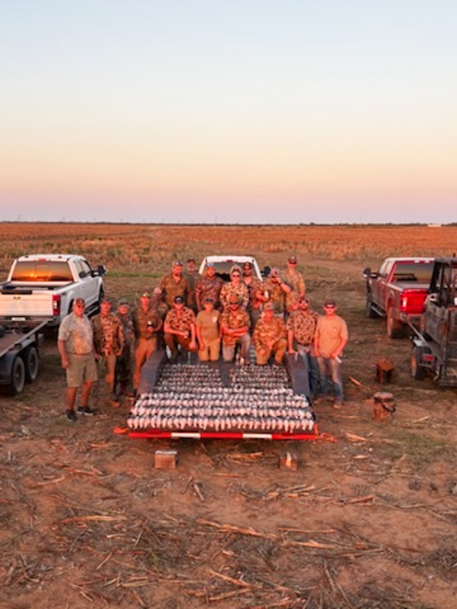 A group hunt at Dry Creek Outfitters
