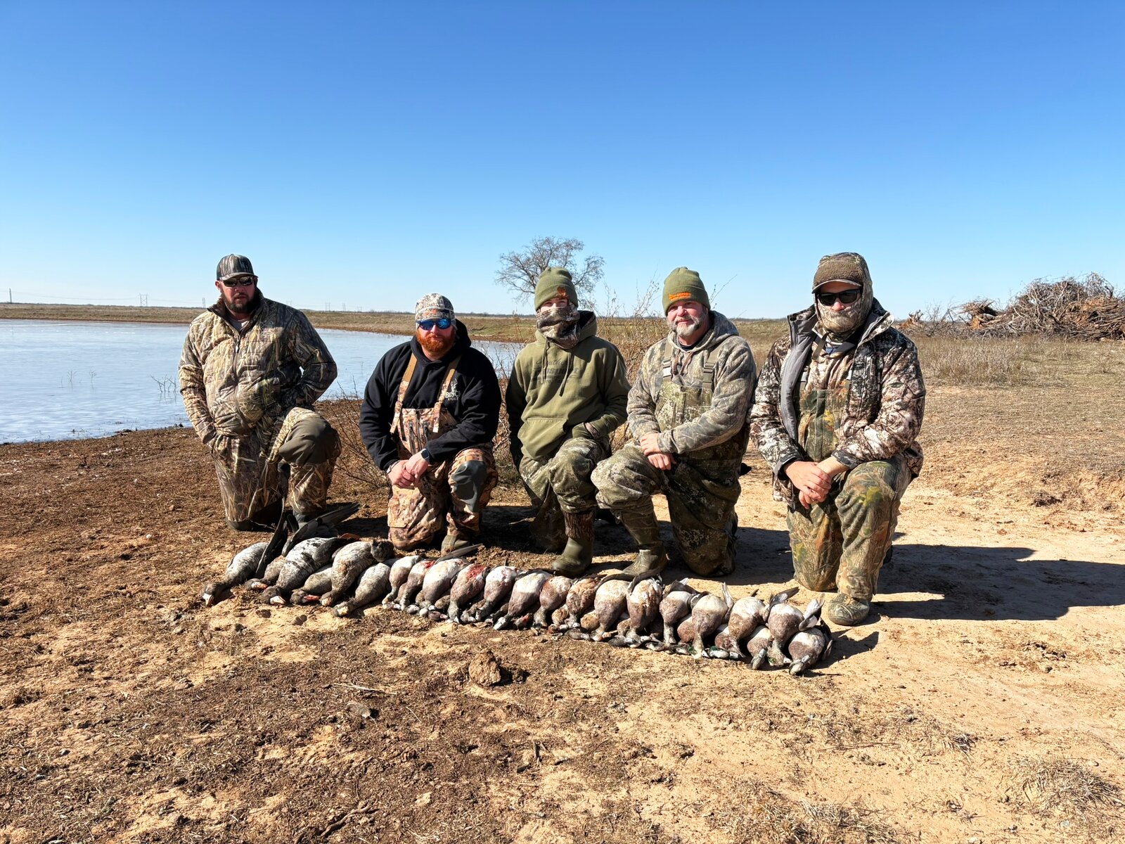 A group hunt at Dry Creek Outfitters