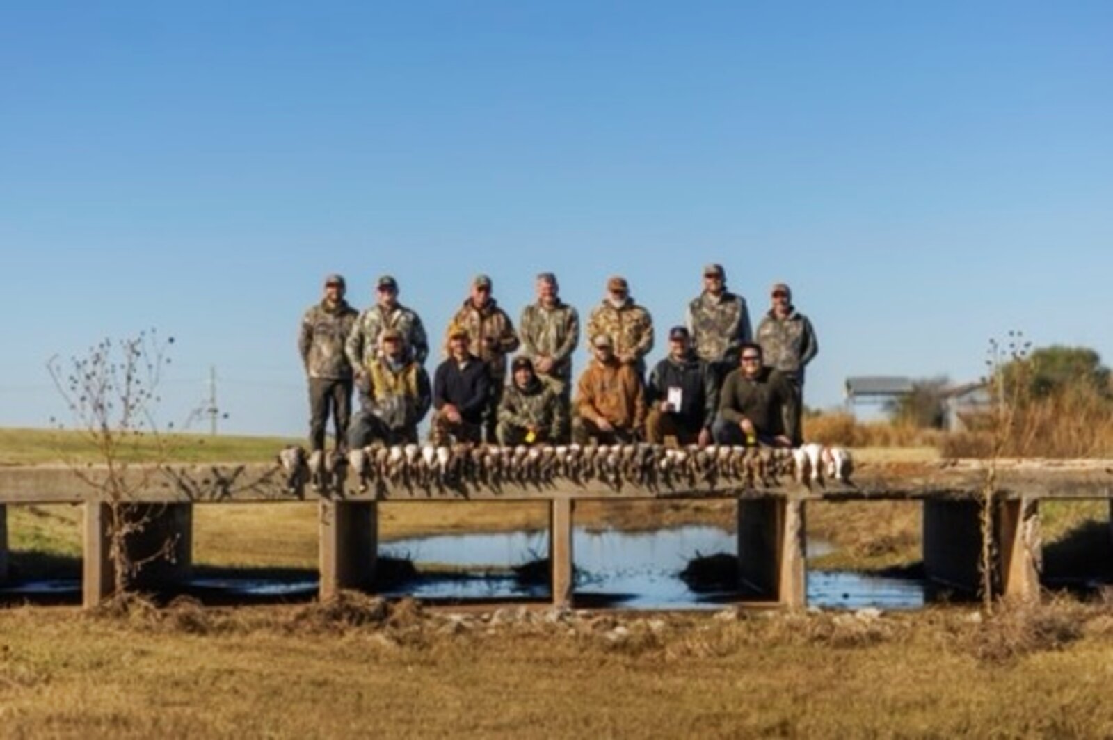 A group hunt at Dry Creek Outfitters