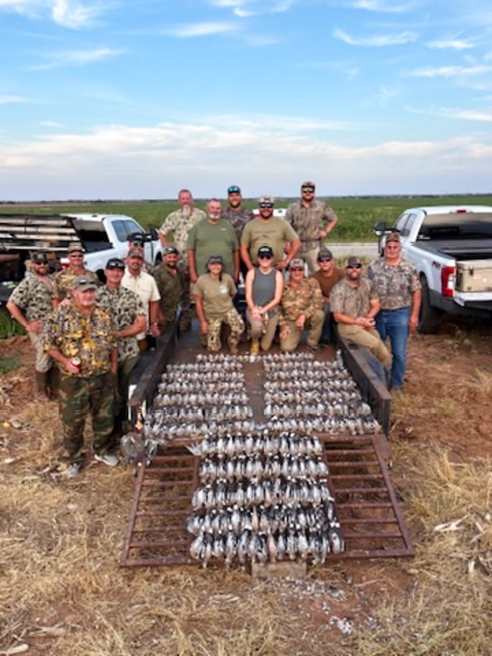 A group hunt at Dry Creek Outfitters