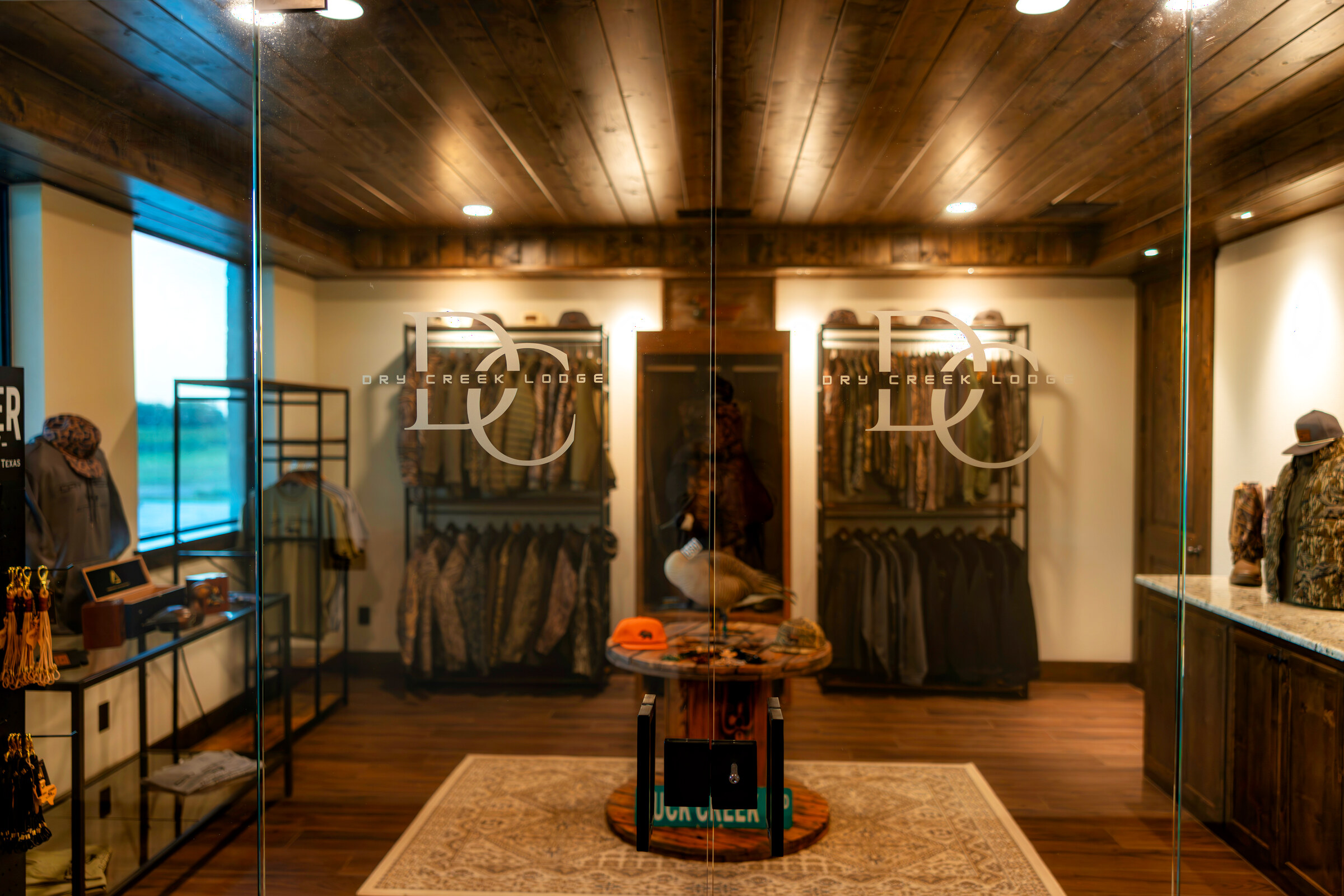 The on-site pro shop