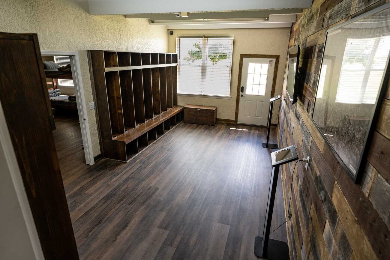 The bunk room at Pecan Creek