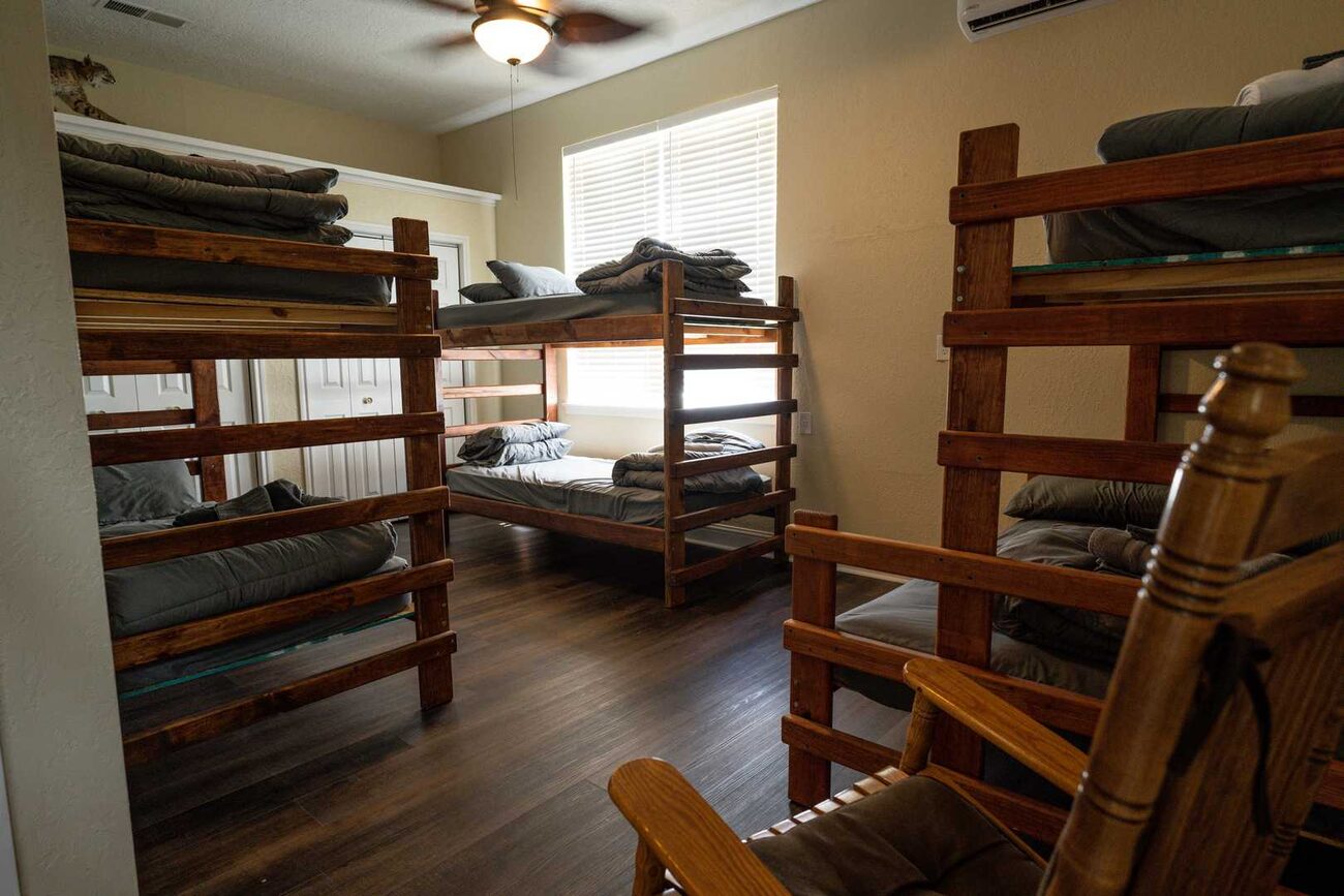 Bunk beds at Pecan Creek